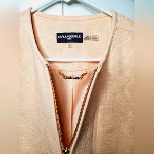 Karl Lagerfeld Pale Pink Blazer